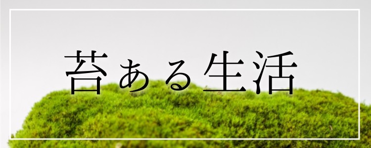 苔ある生活